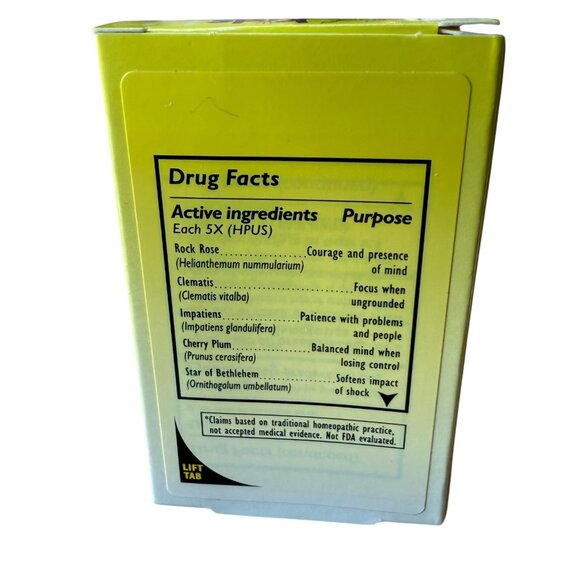 Bach Rescue Remedy Kids Natural Stress Relief Dropper 0.35 fl oz - Picture 4 of 7